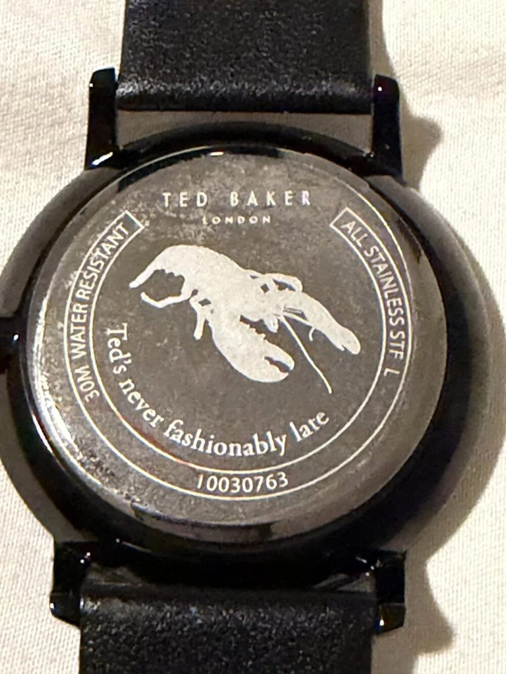 Ted Baker Men's Black Watch